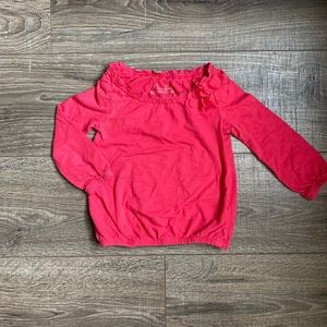 Girls Cherokee hot pink shirt